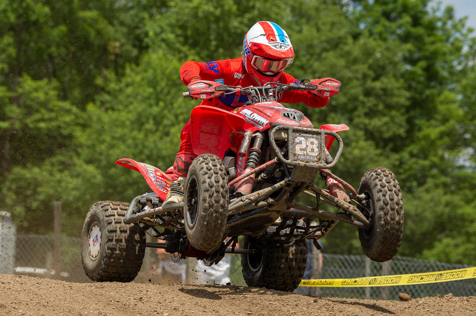 Jeffrey Rastrelli earned fourth overall at the Unadilla ATVMX National.