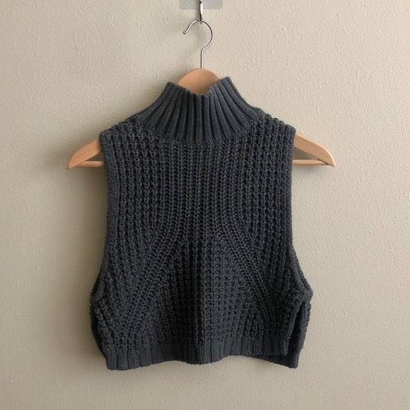 Cropped Sweater Vests