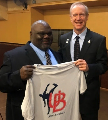 Coach and founder, Mike Mayden & Illinois Governor, Bruce Rauner, All stars, Stars