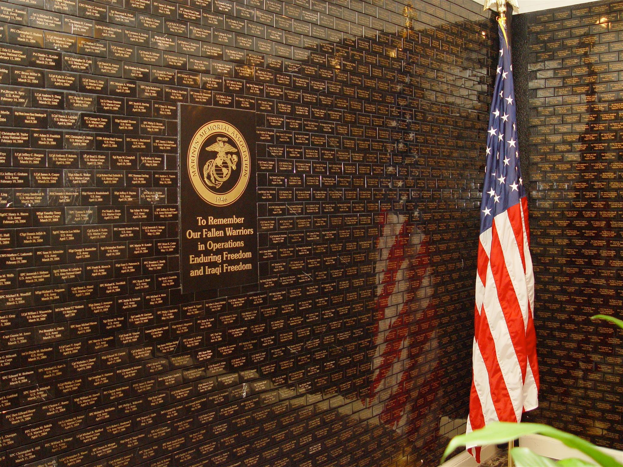 Tribute Memorial Wall