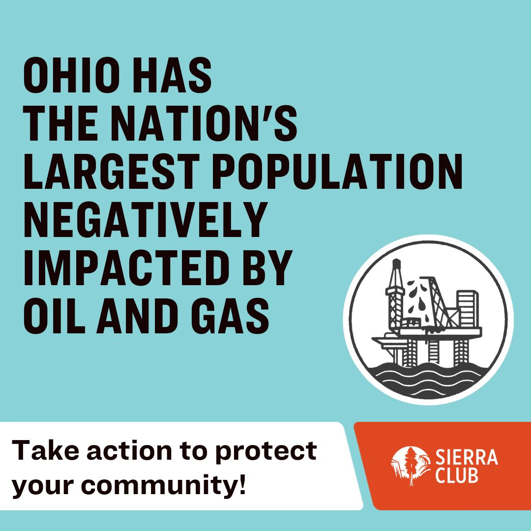 Ohio Has the Nation's Largest Population Negatively Impacted by Oil and Gas Graphic