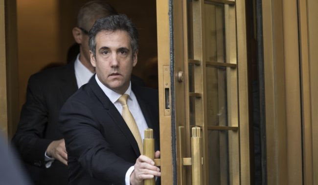 Mueller Grills Cohen about all of Trump's Dealings
with Russia