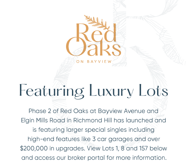 Red Oaks - Featuring Luxury Lots