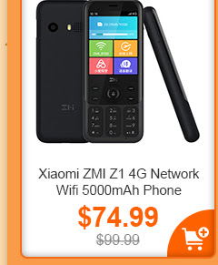 Xiaomi ZMI Z1 4G Network Wifi 5000mAh Phone