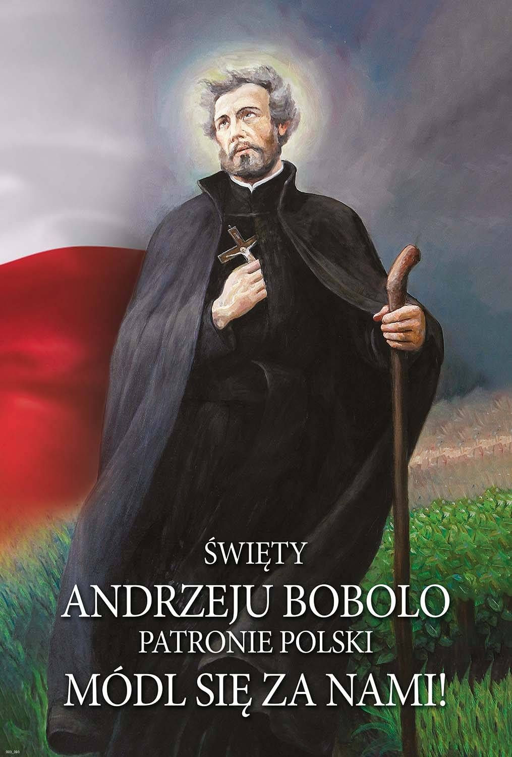 Plakat - Święty Andrzej Bobola - Sklep U Archanioła