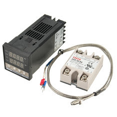 100-240V Digital PID Temperature Controller Probe Sensor Kit