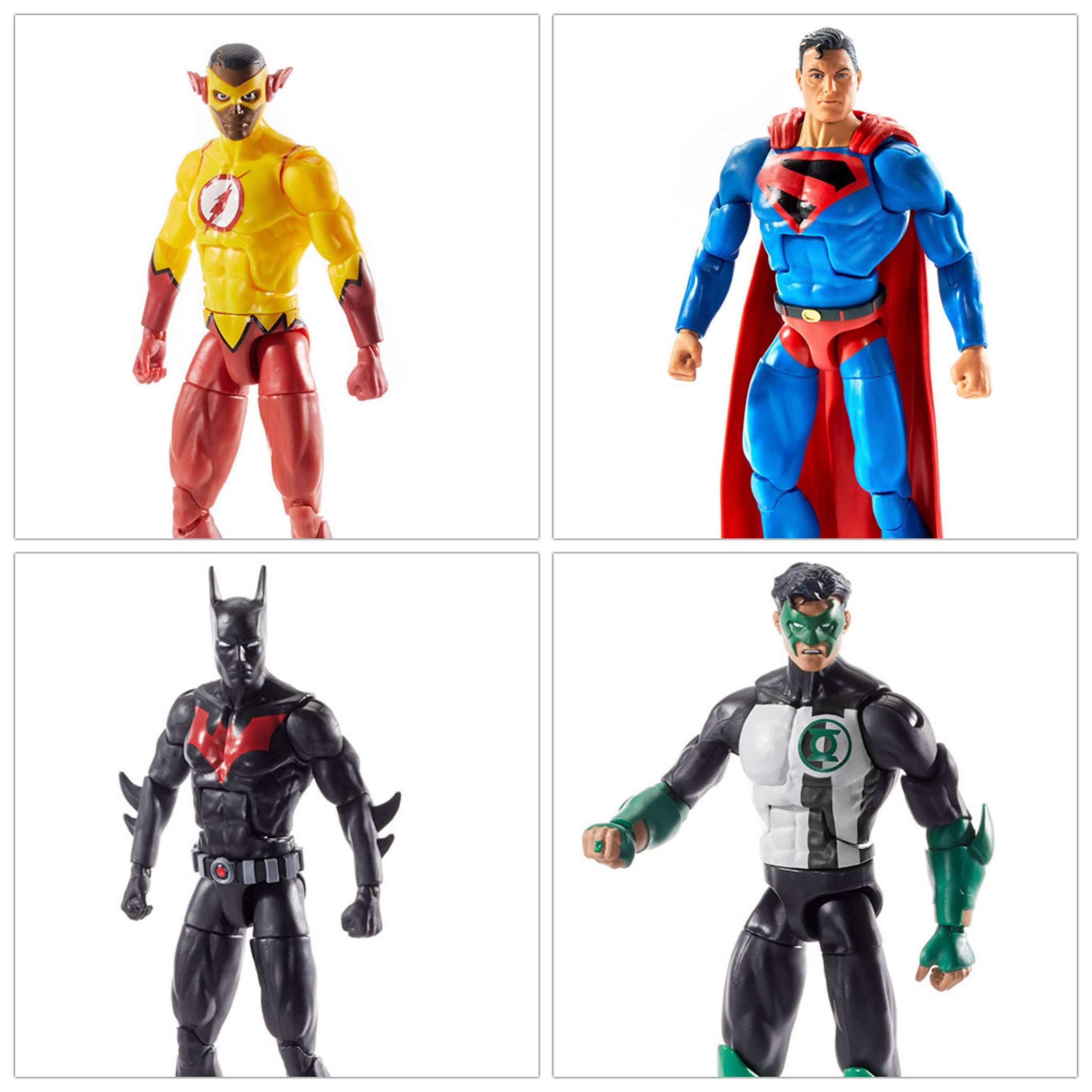 Image of DC Comics Multiverse Wave 10 Set of 4 Figures (Collect & Connect Lobo)