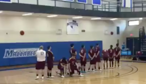 Brooklyn College: Muslim athletes kneel during Israel’s national
anthem