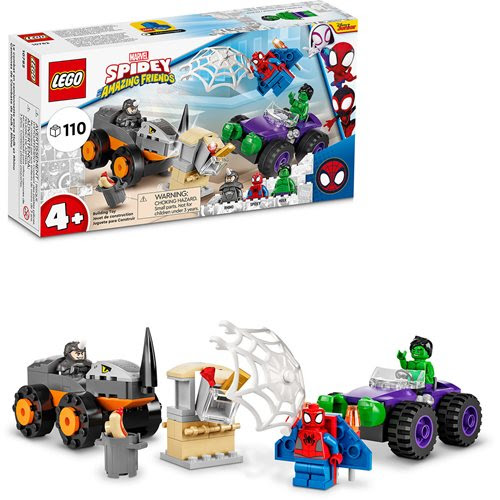 LEGO 10782 Marvel Super Heroes Hulk vs. Rhino Truck Showdown 