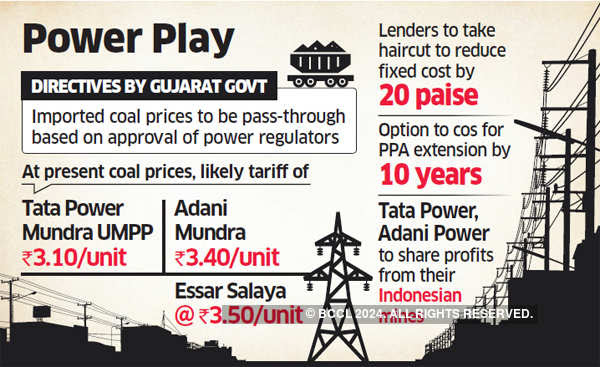 Gujarat to raise tariffs of power units hit by coal price hike