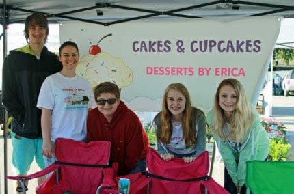 Desserts by Erica is a new vendor at the Saturday Farmers Market.