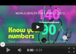 Video of the week: Hypertension: know your numbers