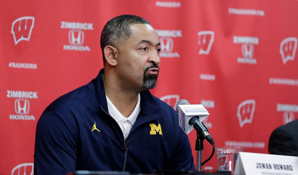 Michigan Head Basketball Coach Takes Swing At Wisconsin Assistant, Brawl Ensues
