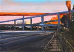 Dusk, I-5 - Posted on Saturday, December 27, 2014 by Kevin Inman