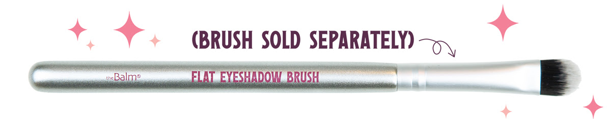 theBalm Flat Eyeshadow Brush