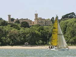 J/109 in Round Island Race