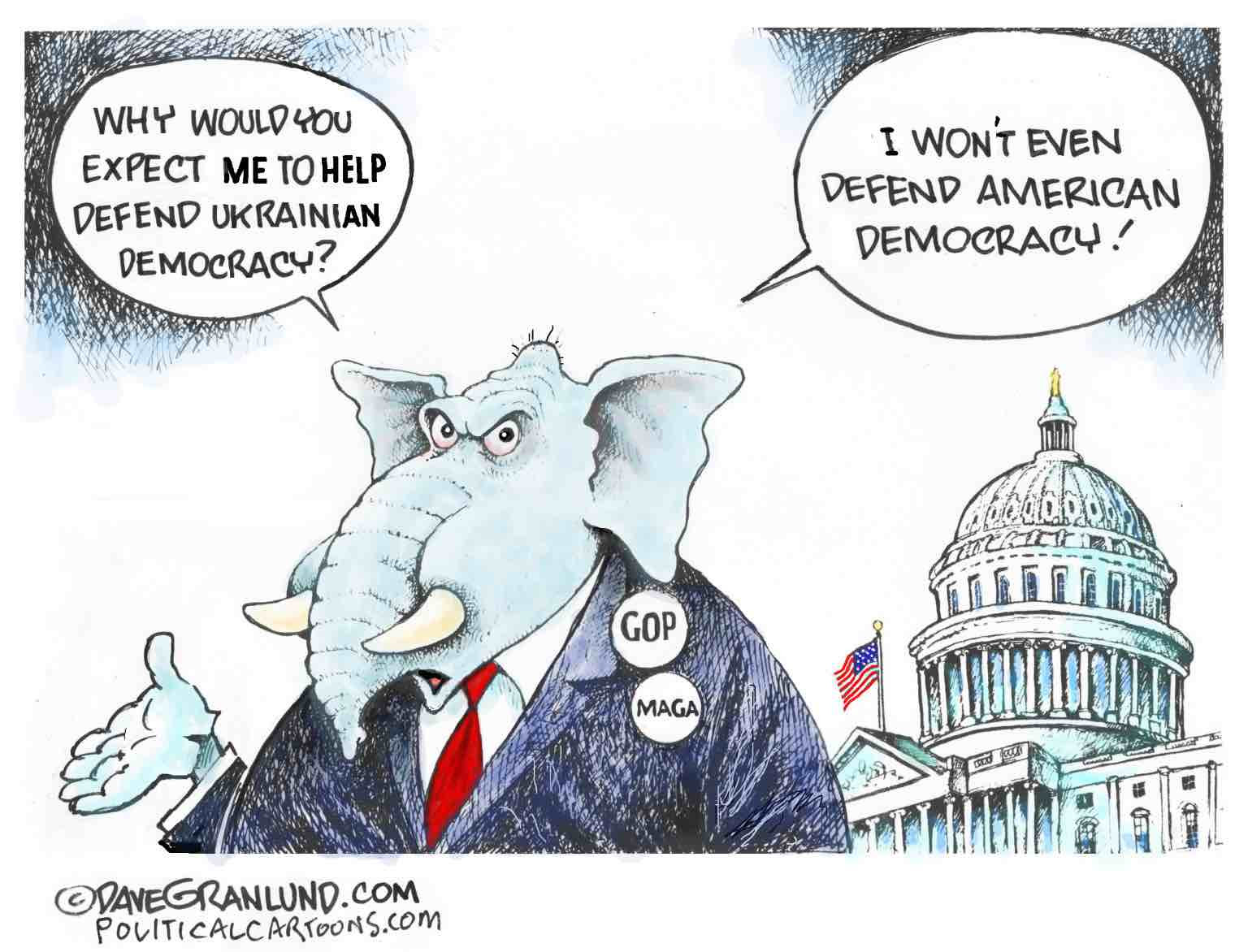 Republicans attack democracy