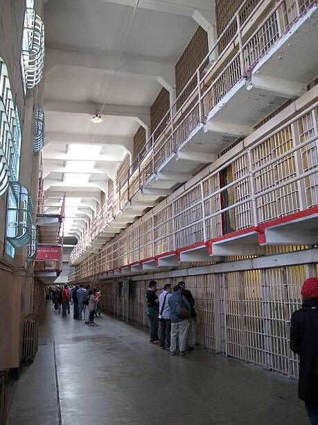 SAN FRANCISCO, UNITED STATES - APRIL 15: The prisons at