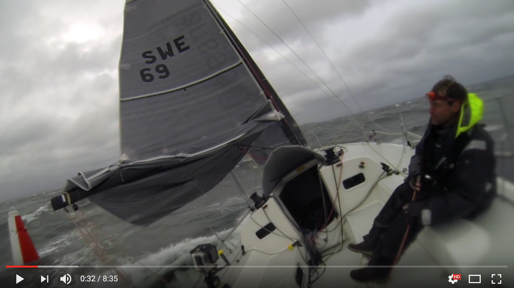 J/111 BLUR.SE sailing Gothenburg Offshore Race