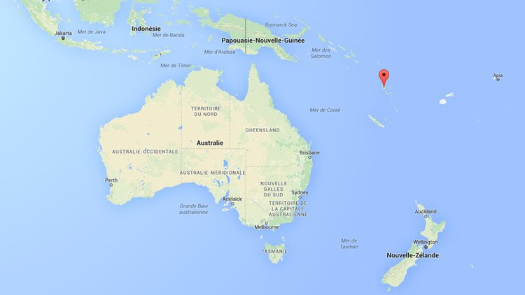 Terremoto 7,2 grados sacude las islas Vanuatu en el Pacífico Sur el 3 de Abril 2016