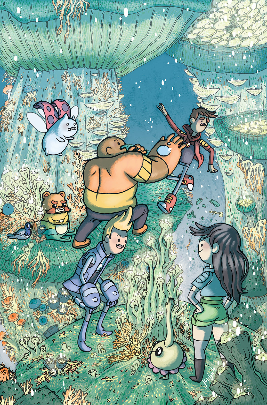 BRAVEST WARRIORS #24 Cover B by Jordyn Bochon