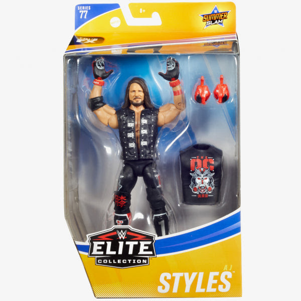 Image of WWE Elite Collection Series 77 - AJ Styles - JULY 2020