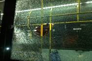 Bus 177 Smashed Glass