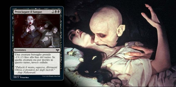 Prosciugare il sangue - Innistrad - Promessa Cremisi
