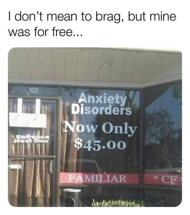 I don't mean to brag but mine was for free