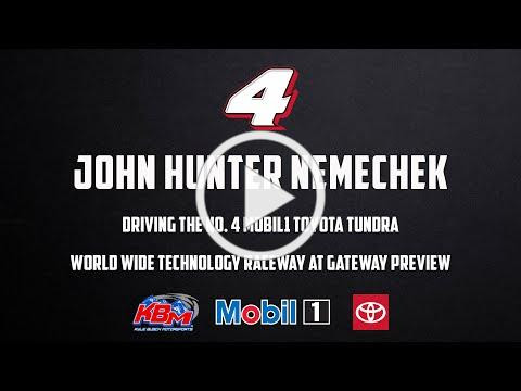 John Hunter Nemechek | World Wide Technology Raceway at Gateway Preview