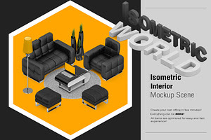 Isometric Interior Mock-up