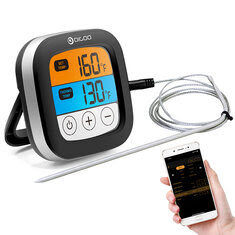 Digoo DG-FT2103 LED Touch Screen Bluetooth Cooking Thermometer