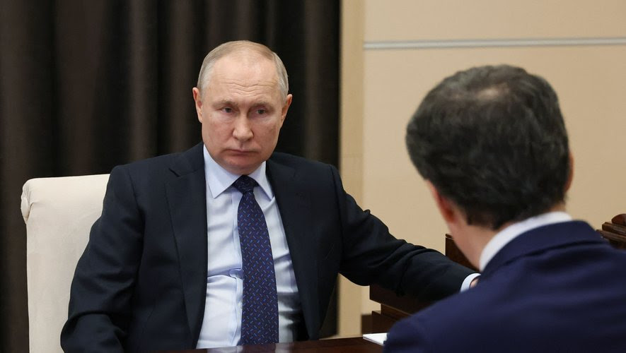 Vladimir Poutine le 24 janvier 2023