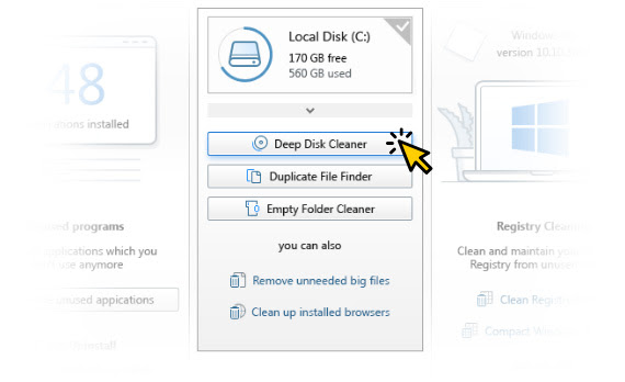 Deep Cleanup tool