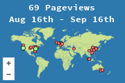 Locations of visitors to this page