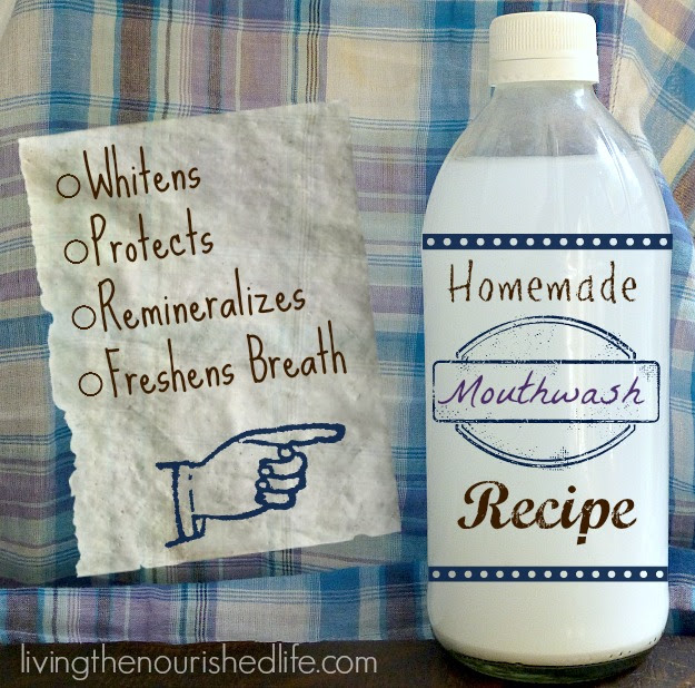 Whiten Teeth and Remineralize with Homemade Mouthwash Recipe