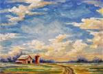 Clouds Over the Farm - Posted on Saturday, March 14, 2015 by Tammie Dickerson