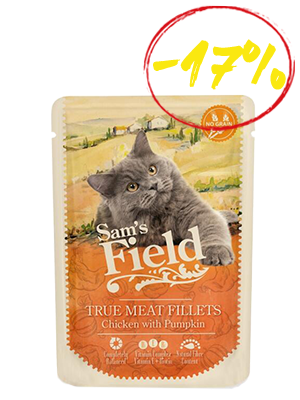 Sam's Field True Meat Fillets - Chicken & Pumpkin alutasakos eledel
