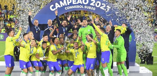 O Brasil é campeão do Sul-Americano Sub-20 pela 12ª vez