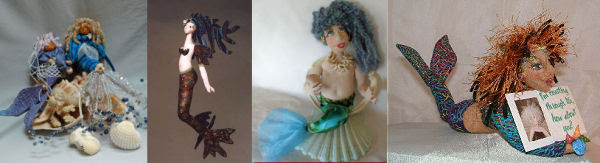 Mermaids Cloth Doll Sale