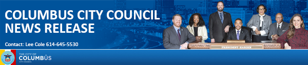 Columbus City Council News Release