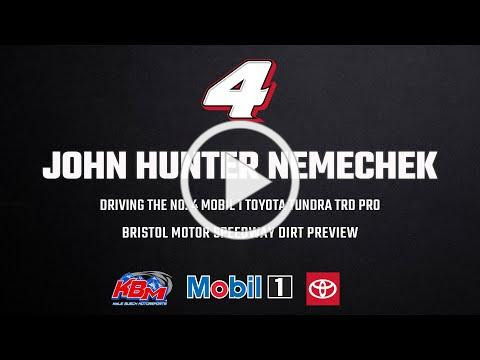 John Hunter Nemechek | Bristol Motor Speedway Dirt Preview