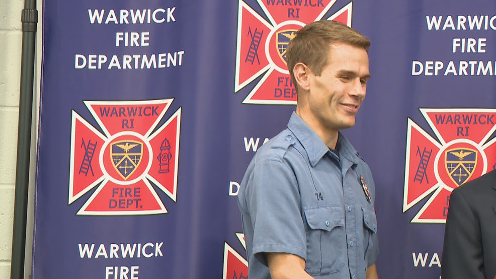  Warwick firefighter honored for lifesaving actions while off-duty