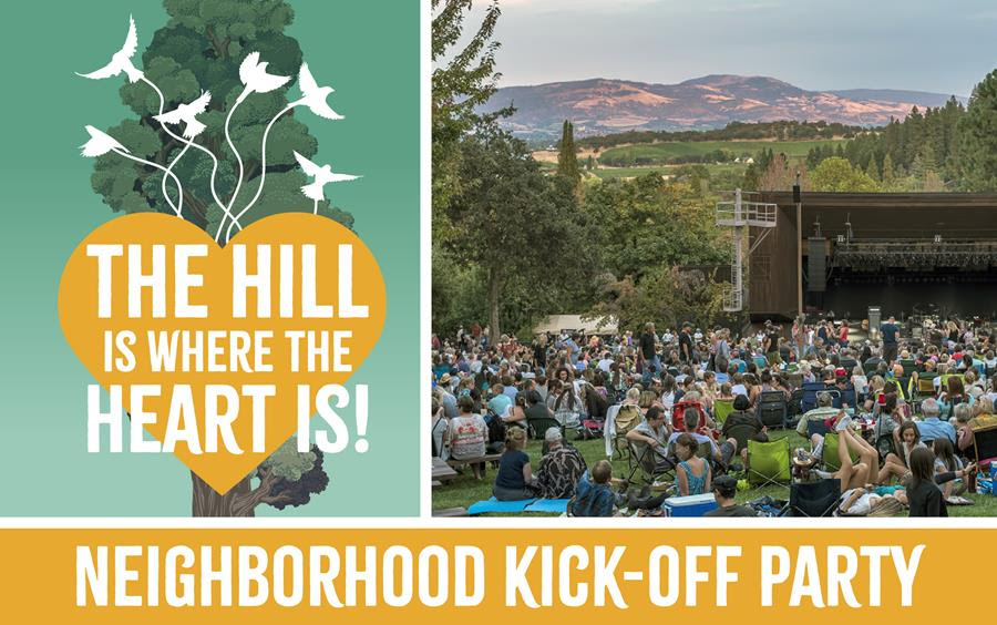 The Hill is Where the Heart is: Neighbourhood Kick-Off Party