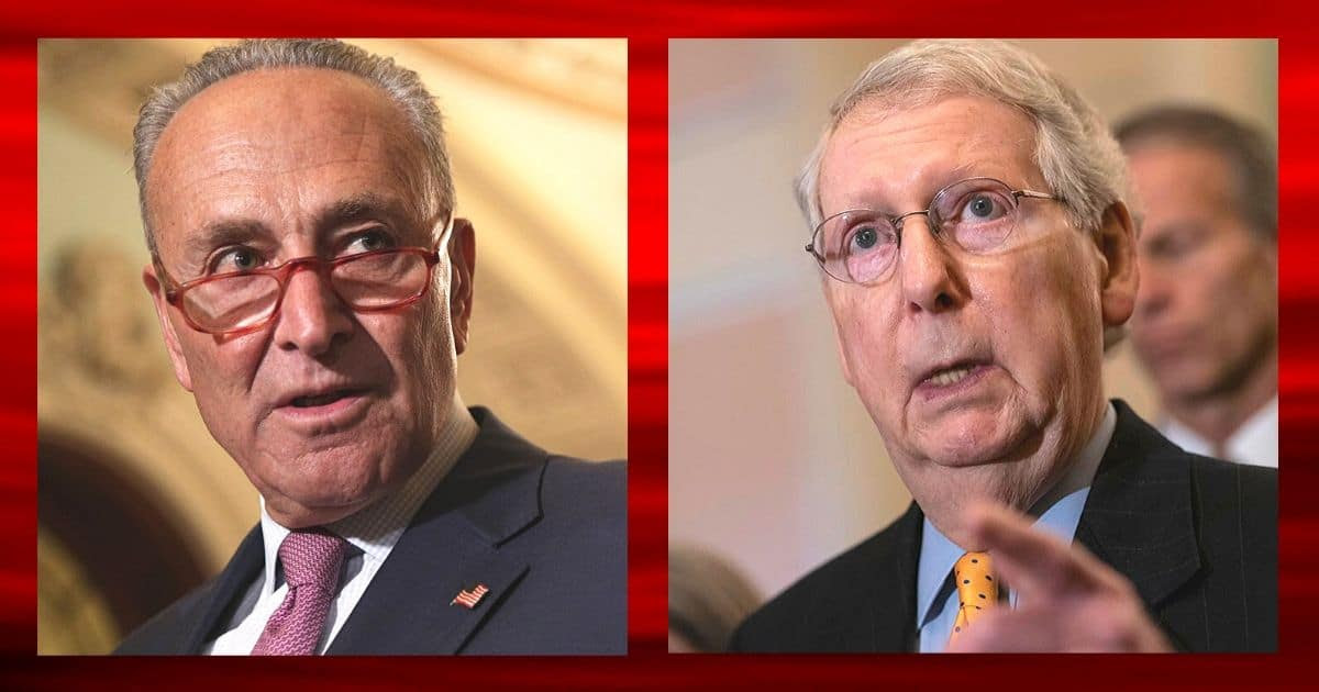 Chuck Schumer Blindsided By McConnell - He's In Deep Trouble As Major Deadline Approaches
