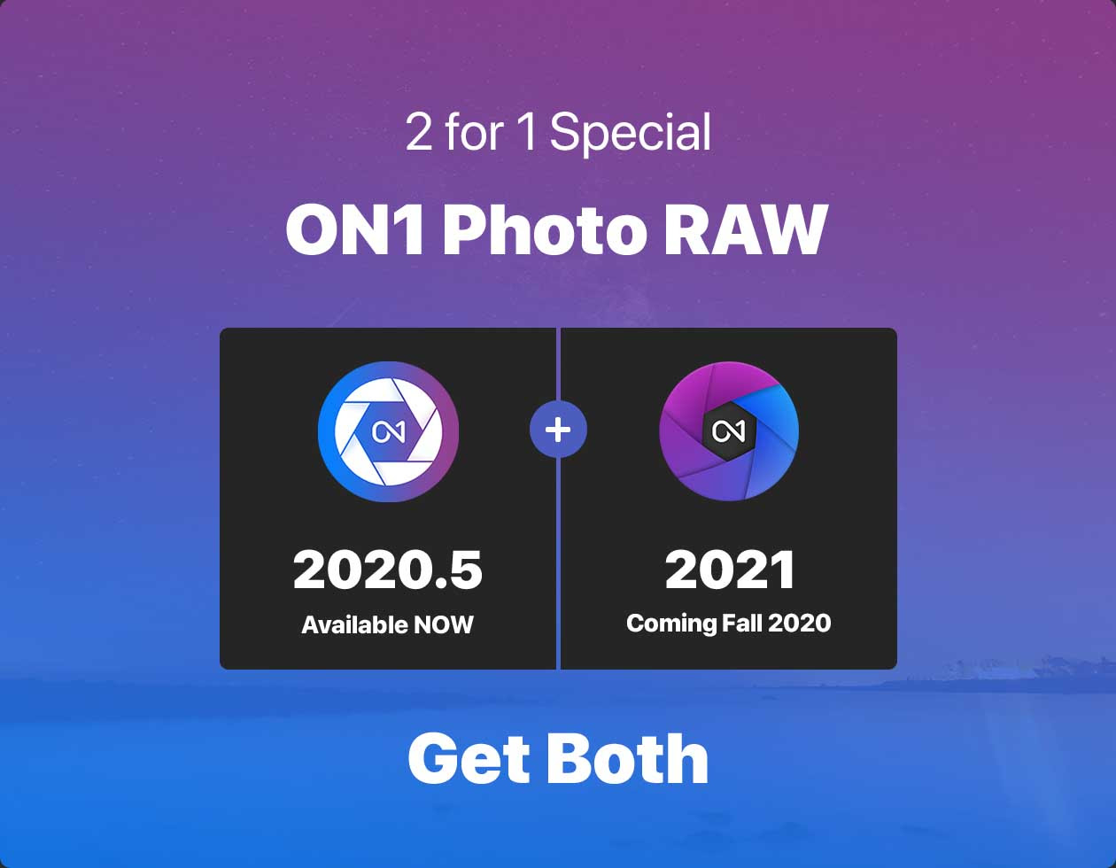 ON1 Photo RAW 2021 Promotion