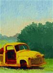 Old Yellow Pick-up Truck - Posted on Monday, November 10, 2014 by Nancy Paris Pruden