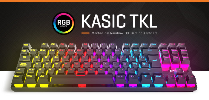 Teclado mecánico Kasic TKL