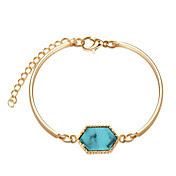 Women's Bangles Bracelet Multi-stone Colo...