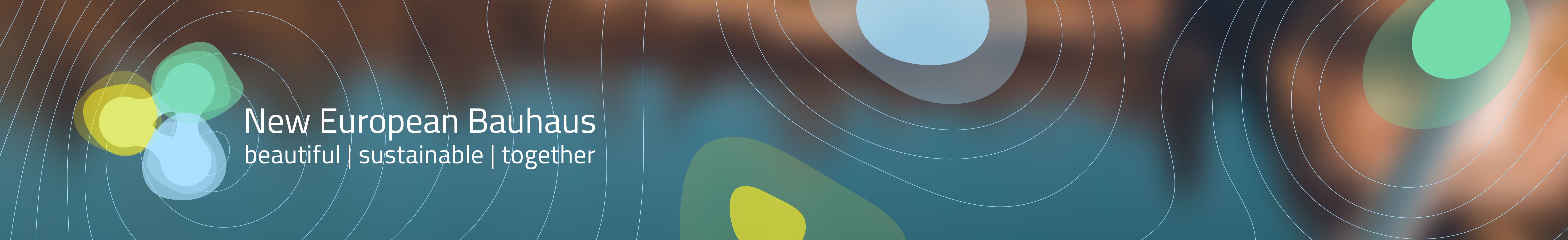 banner for: New European Bauhaus Newsletter